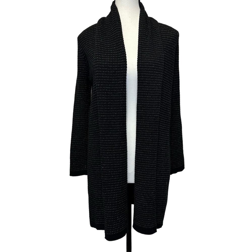 Love for Humanity Black Label Open Front Cardigan - Size Large